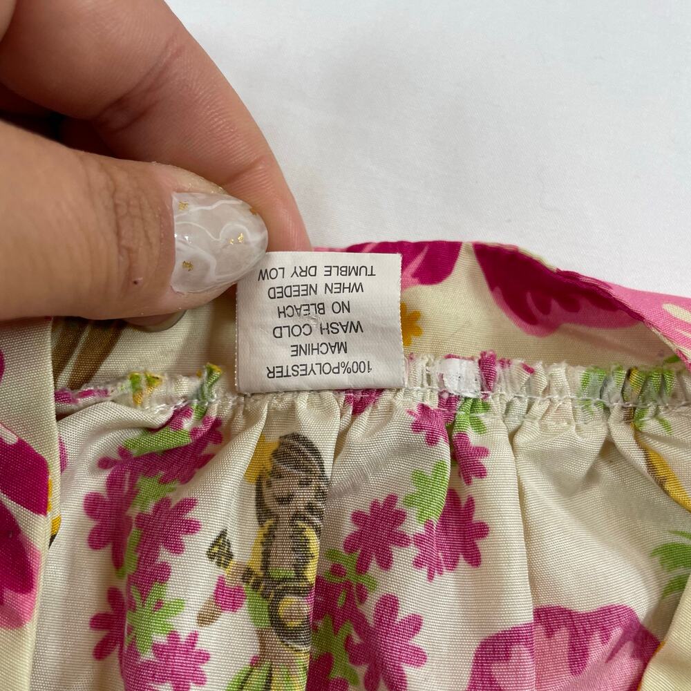 KOKO Keiki Baby Girl Floral Sleeveless Hawaiian Romper Sunsuit 12-18M Pink Green - Picture 4 of 5